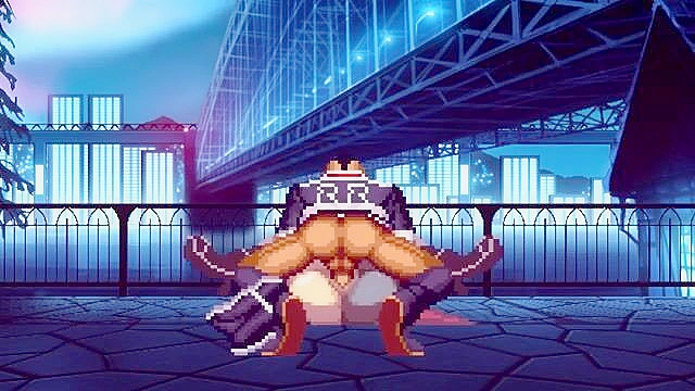 Street fight ends in the loser taking a big black dick in their wet pussy