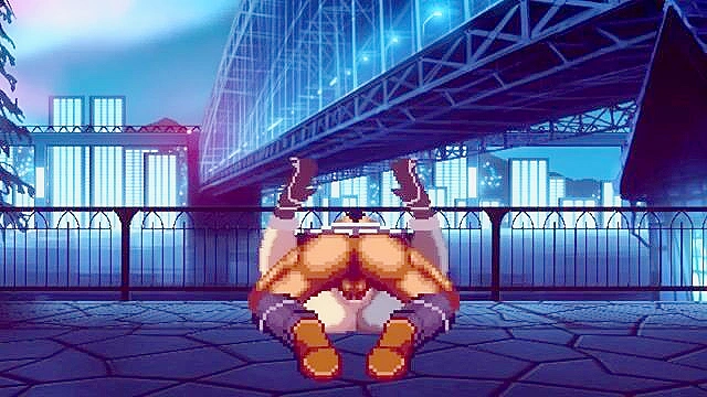 Street fight ends in the loser taking a big black dick in their wet pussy