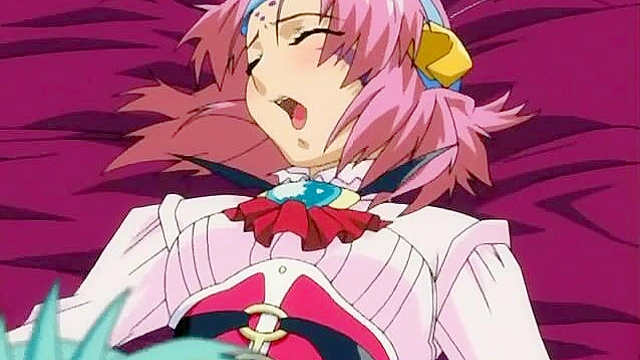 Sexy big boobed succubus licks a cute teens pussy till she comes