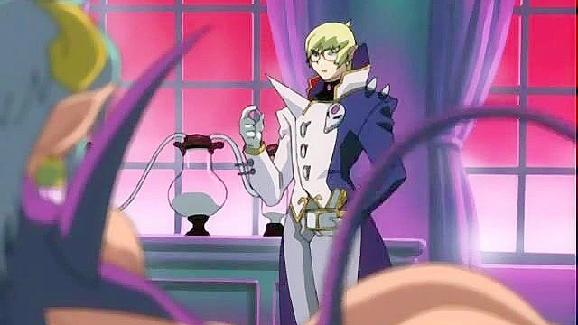 Sexy big boobed succubus licks a cute teens pussy till she comes