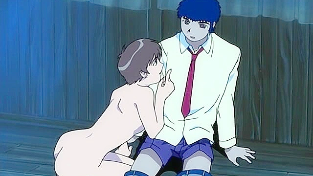 Naked lesbian hentai vampire fucks and drains her victims