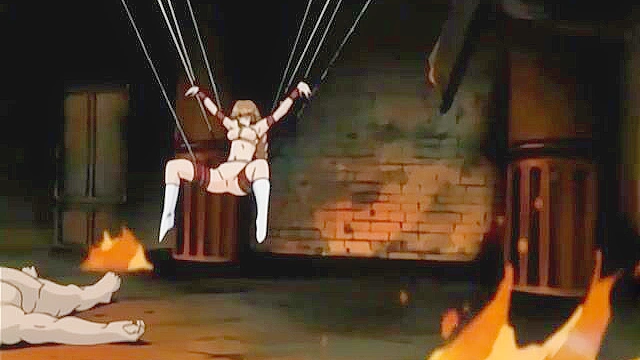 Demon Mija 1 - Monsters take turns fucking tied up schoolgirl cuties