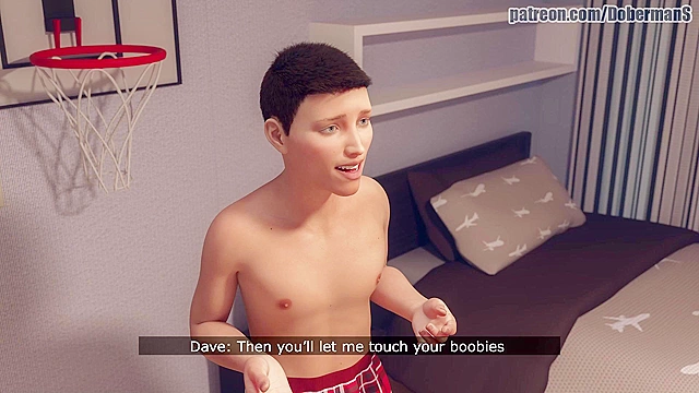 Twister game with busty 3d stepmom turns into taboo fuck