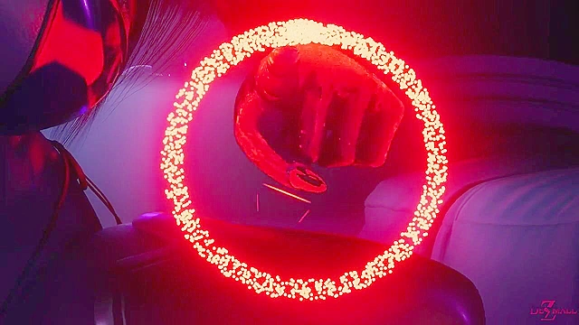 Satanic ritual summons busty female demon for dirty rough sex