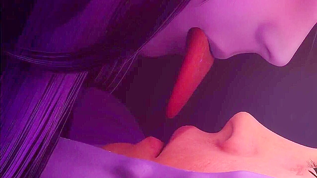 Satanic ritual summons busty female demon for dirty rough sex