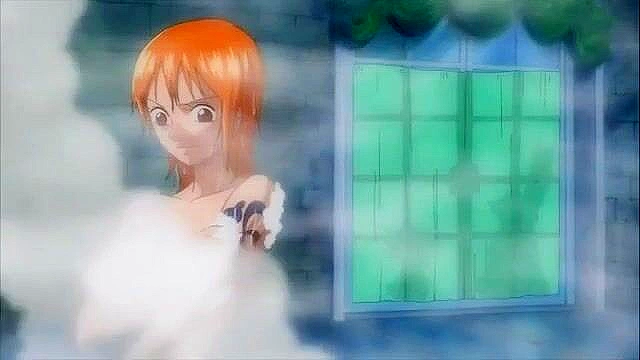 Anime Cheetah man sneaks up and fucks One Piece Nami in the shower