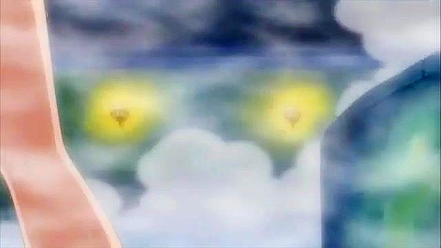 Anime Cheetah man sneaks up and fucks One Piece Nami in the shower