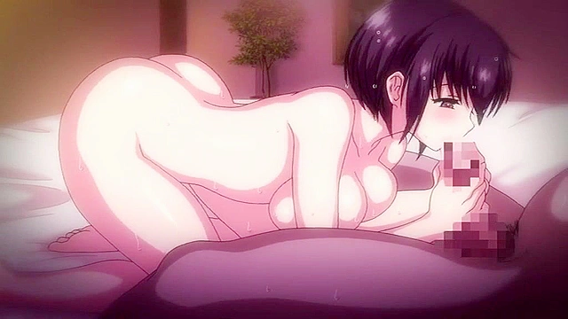 Sopping Wet High School Girl Rainy Fuck 2 - Busty hentai schoolgirl fucks ugly bastard at hotel