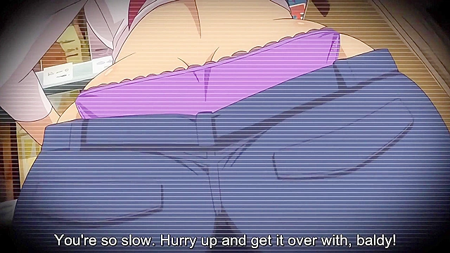 Convenience Store Girl Z 3 - Shoplifting hentai milf gets fucked by blackmailing ugly bastard