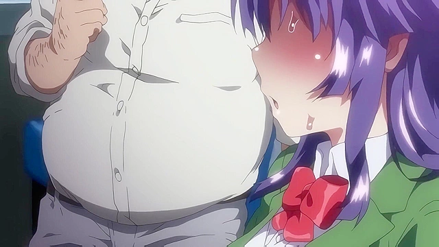 Chizuru-chan's Development Diary 4 - Tied up slave schoolgirl fucked by ugly bastard over sensei