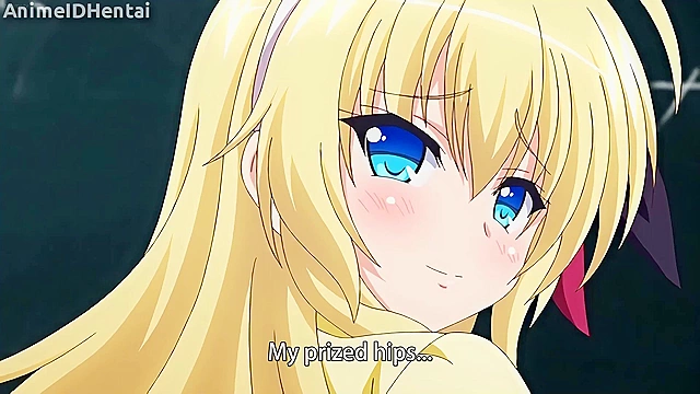 Super Sadistic Student 3 - Busty hentai schoolgirl slaves battle over masters hard cock