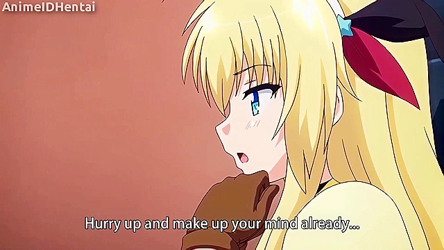 Super Sadistic Student 3 - Busty hentai schoolgirl slaves battle over masters hard cock