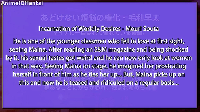 Super Sadistic Student 3 - Busty hentai schoolgirl slaves battle over masters hard cock