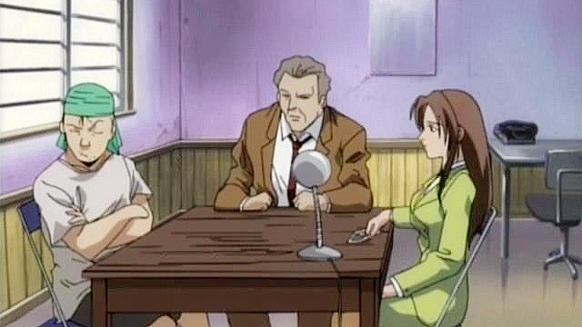 Oni Tensei 2 - Cop gets her ass fucked while tied up teen watches