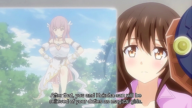 Exhibitionist Magical College Girl Crystear 2 - Busty hentai girl defeats libido perv