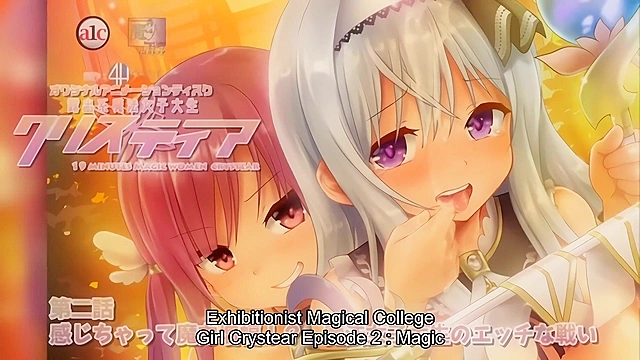 Exhibitionist Magical College Girl Crystear 2 - Busty hentai girl defeats libido perv