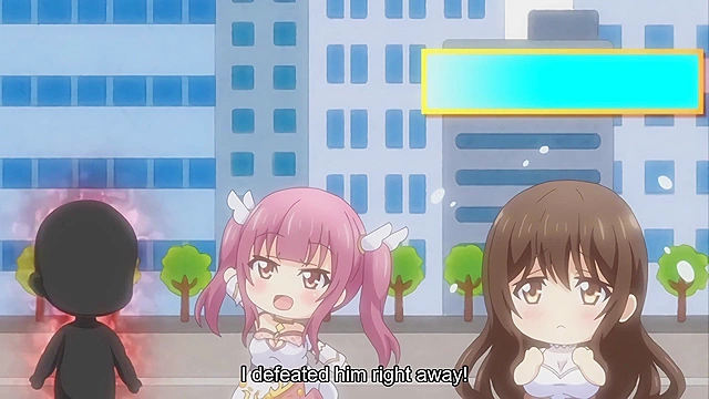 Exhibitionist Magical College Girl Crystear 2 - Busty hentai girl defeats libido perv