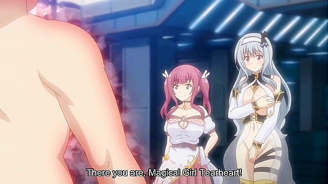 Exhibitionist Magical College Girl Crystear 2 - Busty hentai girl defeats libido perv