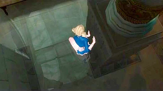 Court jester is fucking this other slut in the castle