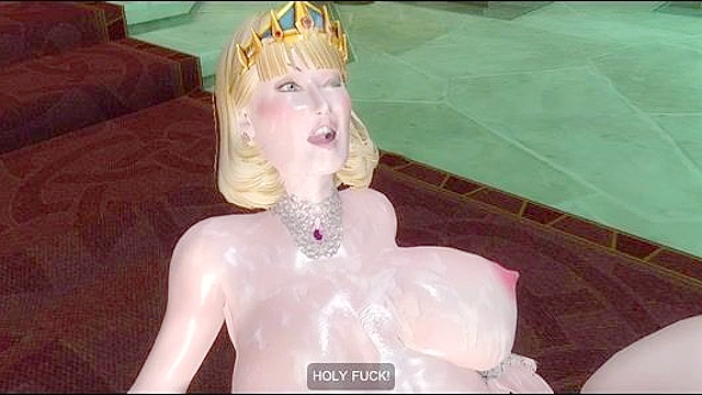 Court jester is fucking this other slut in the castle