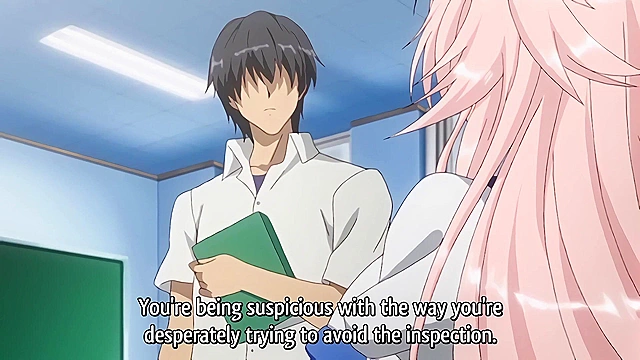 Hypnosis Class 1 - Anime schoolgirls lose their minds and start masturbating in classroom