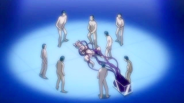 Busty pigtailed teen gets big hentai cock shoved deep in her fuck hole