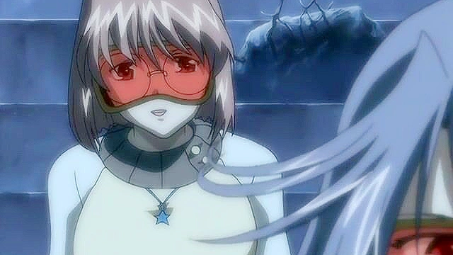 Busty pigtailed teen gets big hentai cock shoved deep in her fuck hole