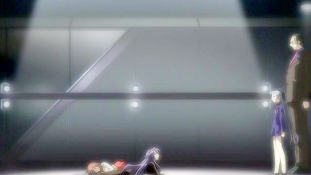 Busty pigtailed teen gets big hentai cock shoved deep in her fuck hole