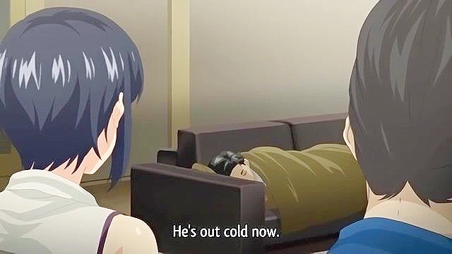 First Married Woman 1 - Dirty father fucks hentai stepdaugher while son is sleeping