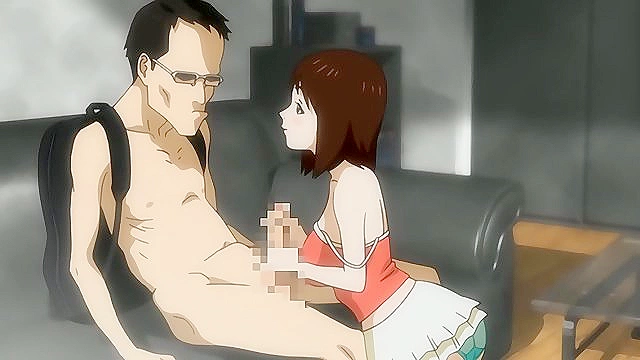 Elder Sister's Free Oral Day - Hentai sister lets her brothers friends gangbang her in maid outfit