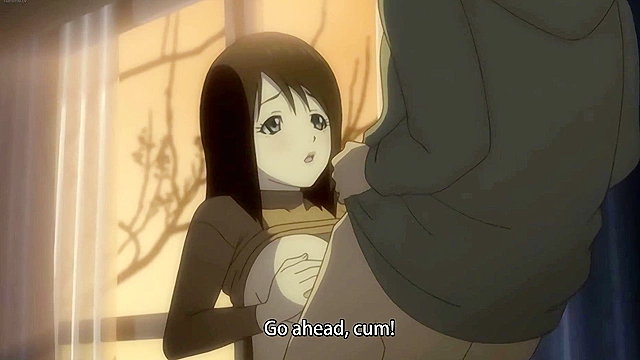 Elder Sister's Free Oral Day - Hentai sister lets her brothers friends gangbang her in maid outfit