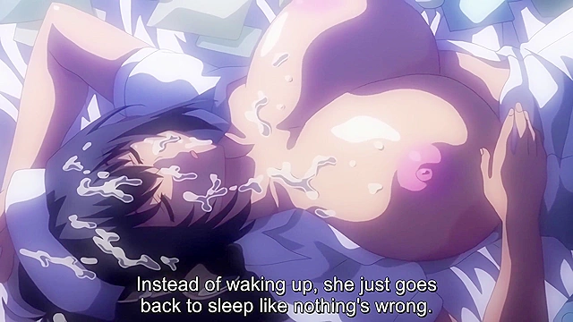 Semen Extraction Ward 4 - Submissive sleeping nurse lets patient fuck her