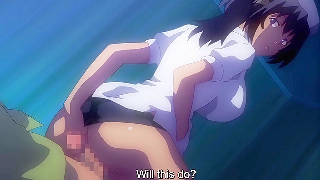 Semen Extraction Ward 4 - Submissive sleeping nurse lets patient fuck her