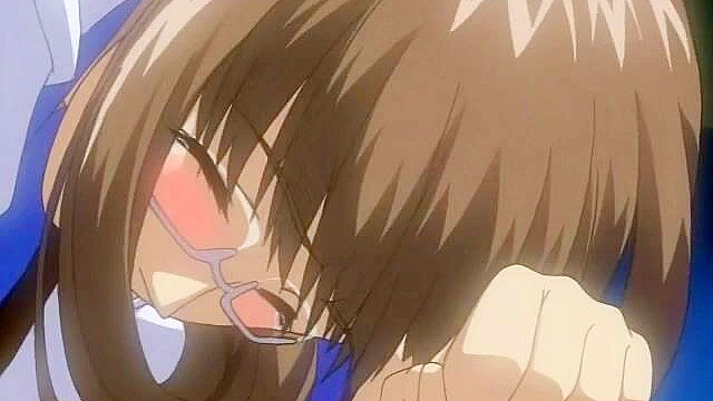 Schoolgirl catches peeping tom so she sucks and fucks his horny cock