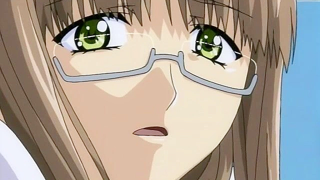 Schoolgirl catches peeping tom so she sucks and fucks his horny cock