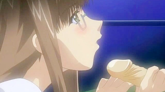 Schoolgirl catches peeping tom so she sucks and fucks his horny cock