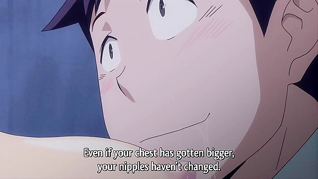 Anoko to Iikoto 1 - Busty hentai schoolgirl satisfies boob expert with titty fuck