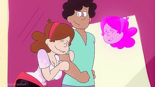 Gravity falls bodyswap ends with Mabel getting fucked in the bathroom