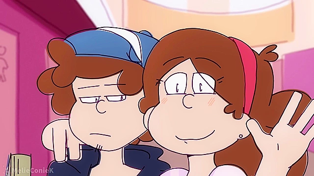Gravity falls bodyswap ends with Mabel getting fucked in the bathroom