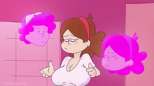 Gravity falls bodyswap ends with Mabel getting fucked in the bathroom