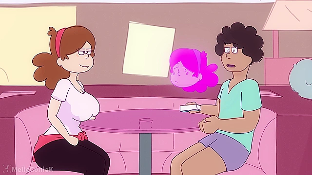 Gravity falls bodyswap ends with Mabel getting fucked in the bathroom