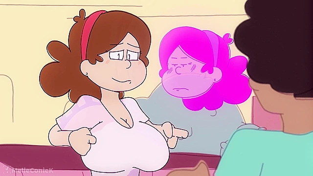 Gravity falls bodyswap ends with Mabel getting fucked in the bathroom