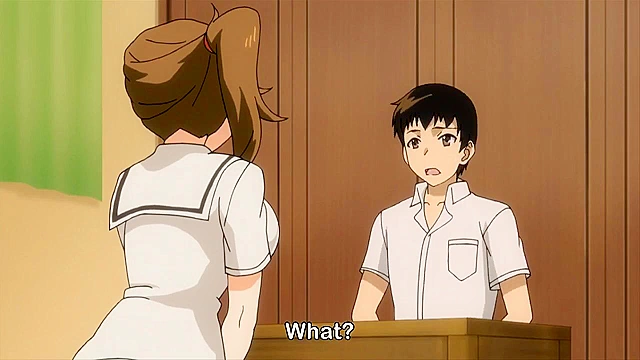 Sinful Sis - Pervy bro fingers his anime sister than fucks busty schoolgirl study buddy