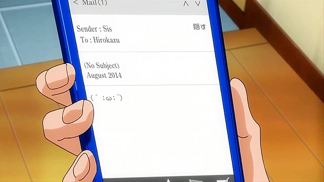 Sinful Sis - Pervy bro fingers his anime sister than fucks busty schoolgirl study buddy