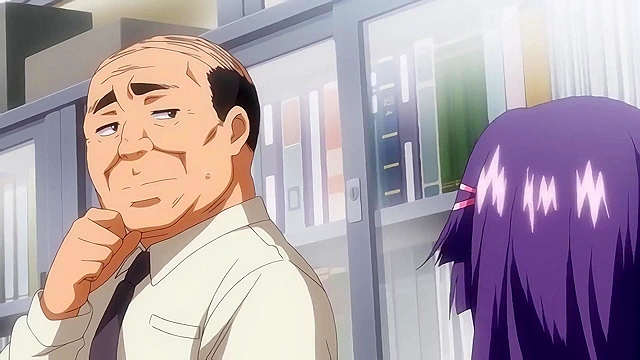 Chizuru-chan's Development Diary 1 - Ugly bastard fucks busty schoolgirl in library