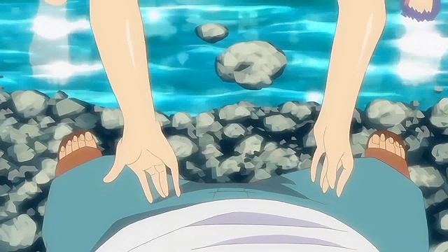 Let's Make Love Together! 6 - Busty hentai cousin gets naked at river and gives you a boobjob