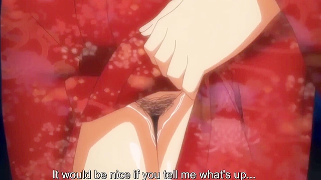 3Piece 1 - Busty hentai milf in maid outfit rims while sucking stepson's dick