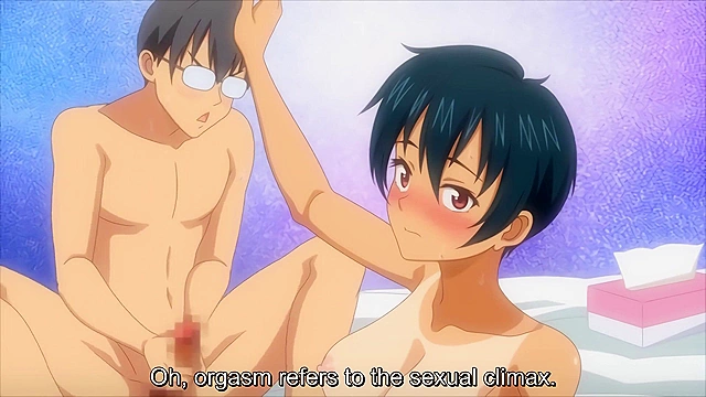 Ikumonogakari 2 - Hentai schoolgirls have orgy during sex ed class