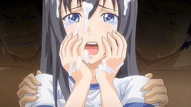 Helter Skelter 3 - Busty hentai schoolgirl gets gangbanged by perverted village