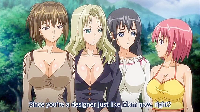 Helter Skelter 3 - Busty hentai schoolgirl gets gangbanged by perverted village